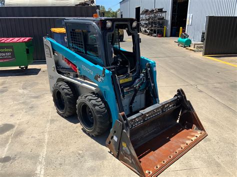 skid steer auction brisbane|toyota huski skid steer attachments.